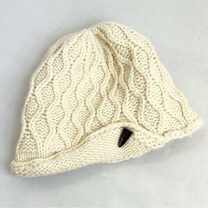 The North Face Cream Knit Beanie